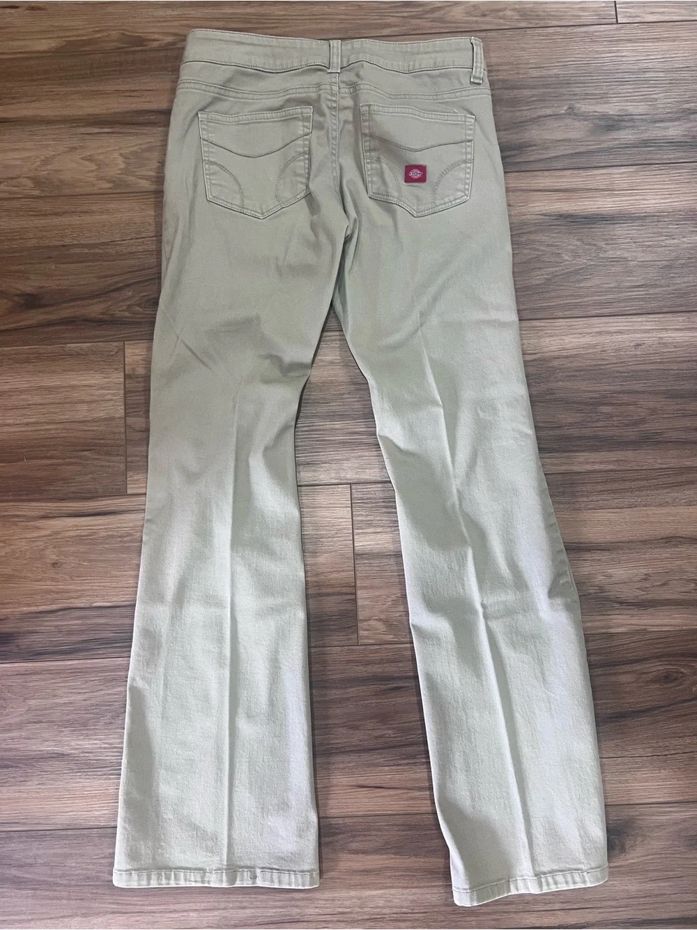 Dickies Women's Khaki Flare Jeans
